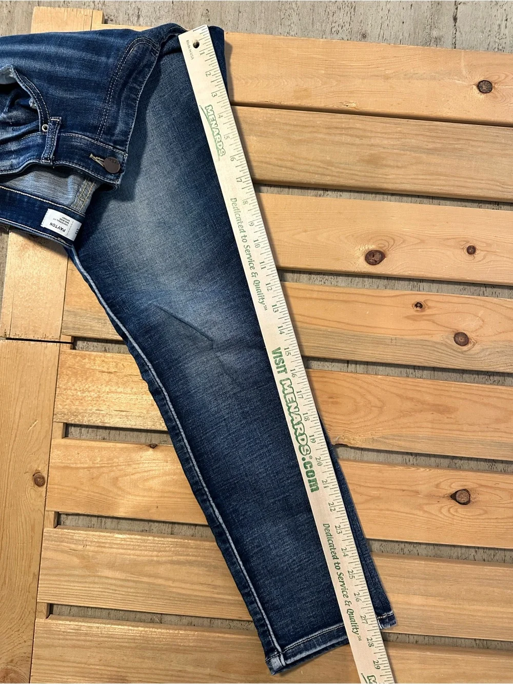 BKE Payton Universal Fit Mid-Rise Skinny Jeans Women's Size 31x29 1/2